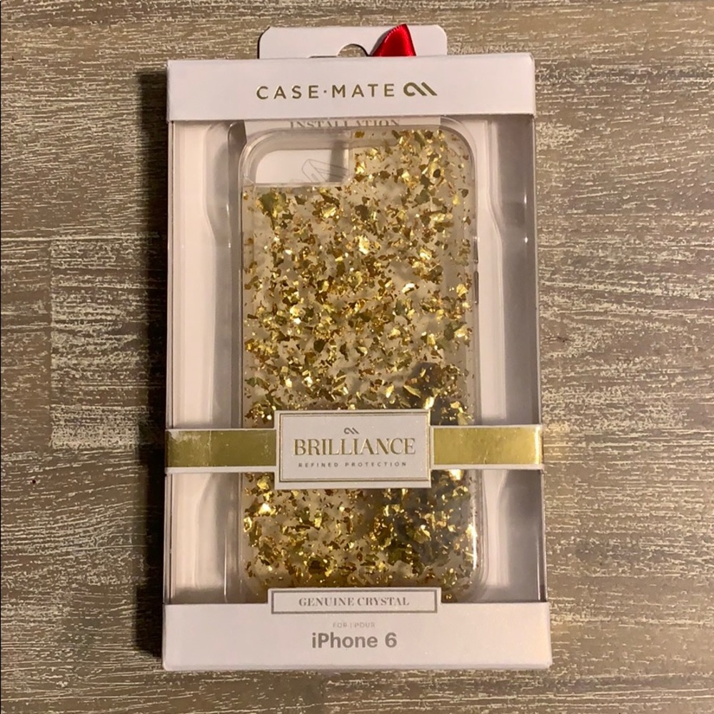 New Case Mate iPhone 6/6s/7 case gold karat